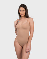 Ultimate Sculpt Thong Bodysuit - Nude